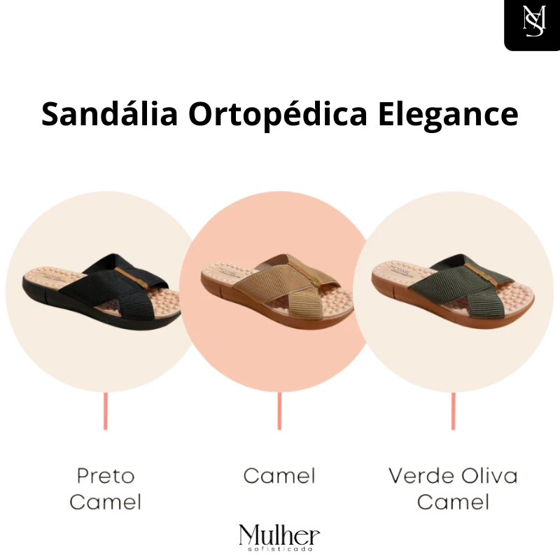 Sandália Ms Confort Elegance
