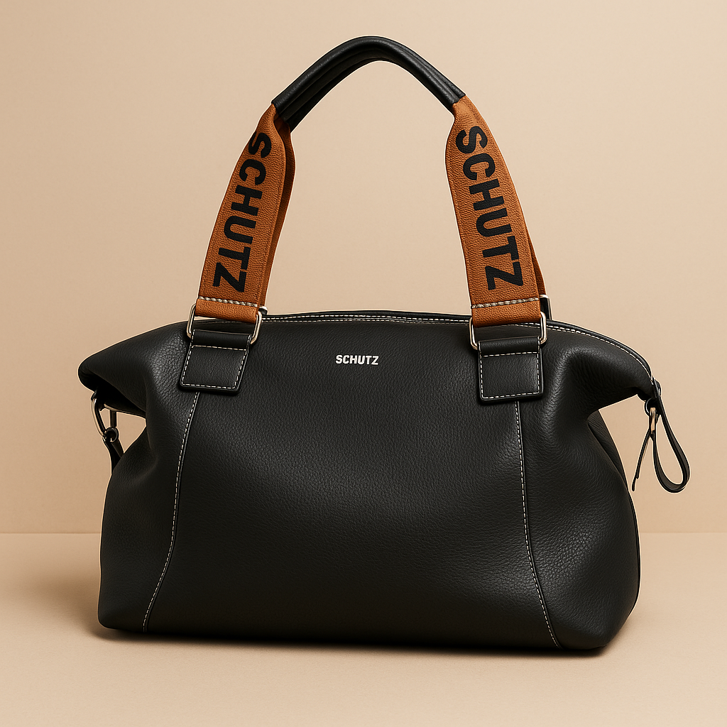 Bolsa Baú Ms Luxo 2 em 1 em Couro - Especial Dia das Mães
