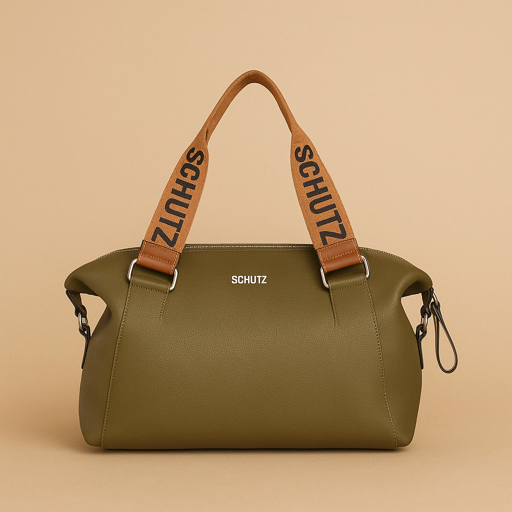 Bolsa Baú Ms Luxo 2 em 1 em Couro - Especial Dia das Mães