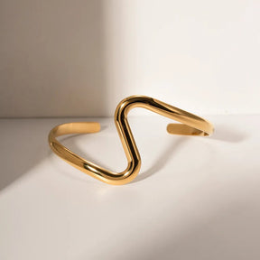 Bracelete Feminino Ondas