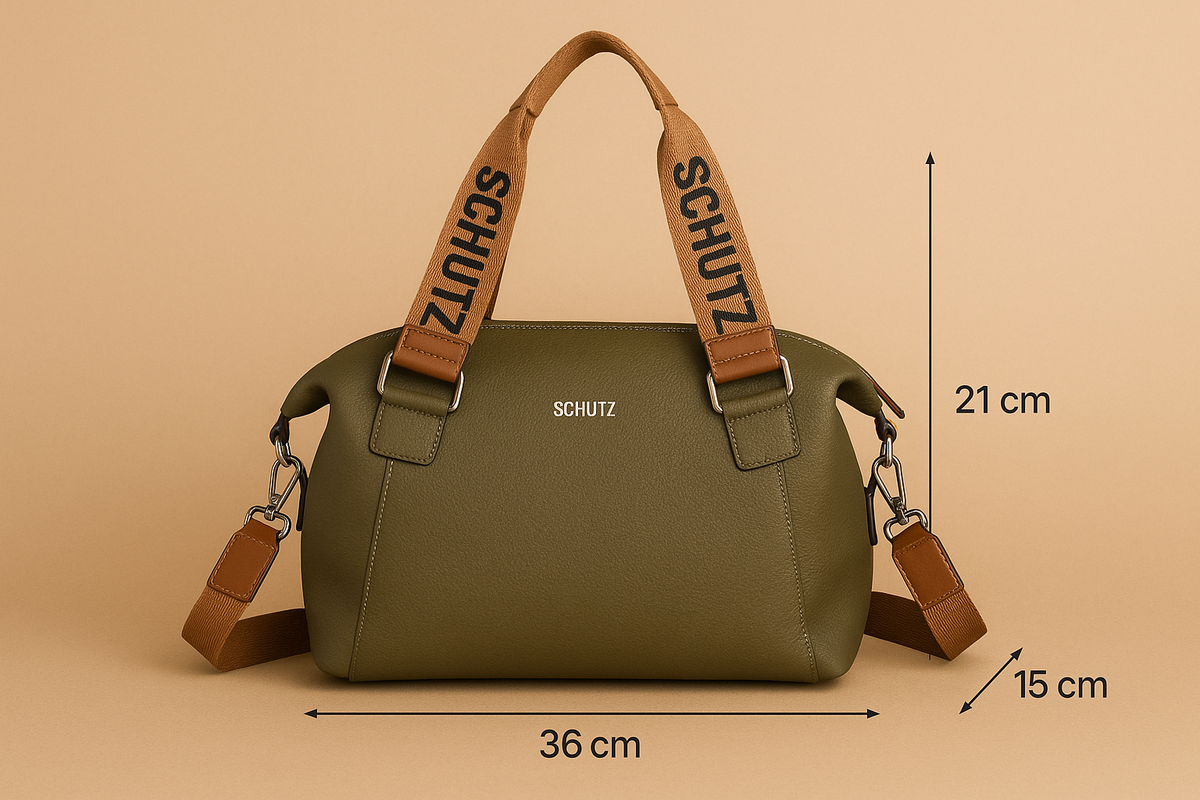 Bolsa Baú Ms Luxo 2 em 1 em Couro - Especial Dia das Mães