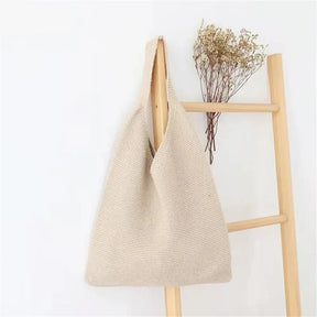 Bolsa Feminina Tote de Tricô