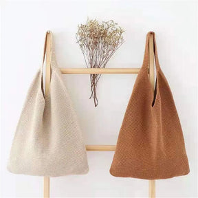 Bolsa Feminina Tote de Tricô