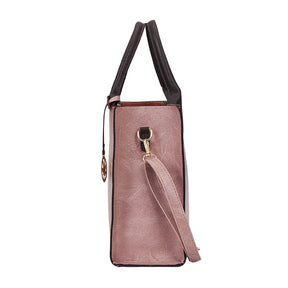 Bolsa em Couro Genuino + 2 Carteiras de Brinde - Luvy Premium