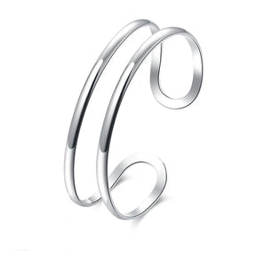 Bracelete Feminino Duplo Vazado