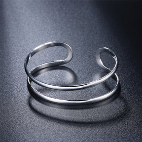 Bracelete Feminino Duplo Vazado
