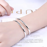 Bracelete Feminino Duplo Vazado