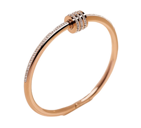 Bracelete Feminino Cravejado de Zircônias