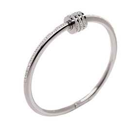 Bracelete Feminino Cravejado de Zircônias