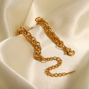 Pulseira Feminina Elos Entrelaçados