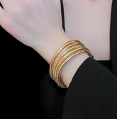 Bracelete Feminino Snake Twist