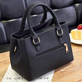 Bolsa Vintage Elegance em Couro