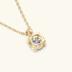Colar Feminino Ponto de Luz com Moissanite