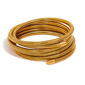 Bracelete Feminino Snake Twist