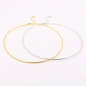 Gargantilha Feminina Choker Snake Dura