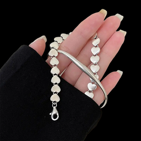 Pulseira Feminina Vários Corações