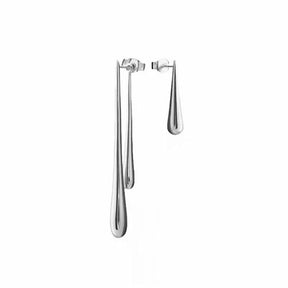 Brinco Gotas Feminino Comprida e Gota Curta