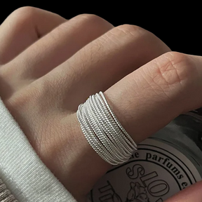 Anel Ajustável Feminino Mil Fios