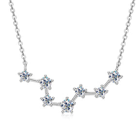 Colar Feminino Constelação Ursa Maior de Mossanite
