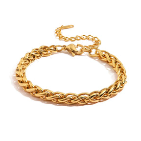 Pulseira Feminina Elos Entrelaçados
