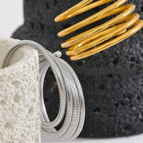Bracelete Feminino Snake Twist