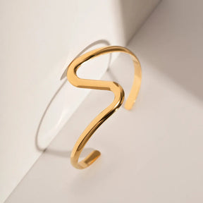 Bracelete Feminino Ondas