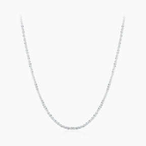 Colar Feminino de Prata Reflexo das Estrelas